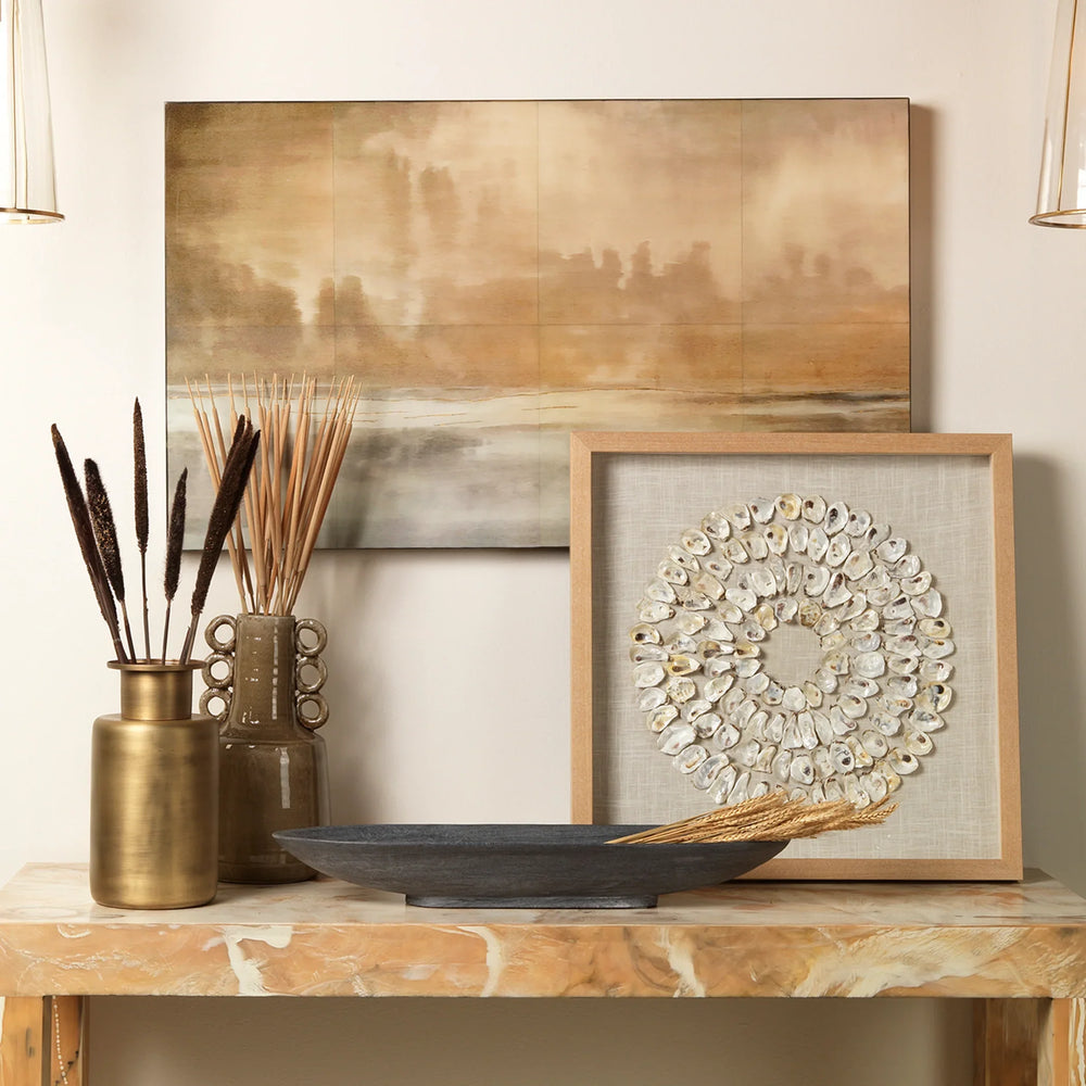 Long Oval Marble Bowl - AmericanHomeFurniture