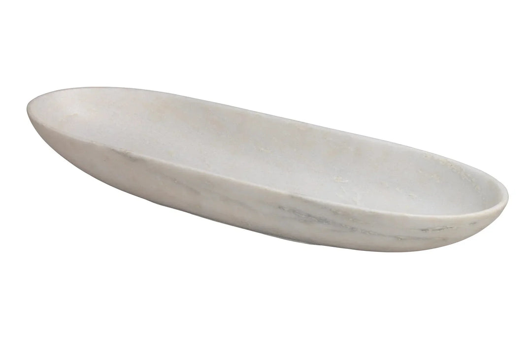 Long Oval Marble Bowl