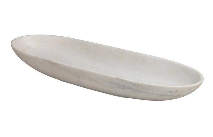 Long Oval Marble Bowl