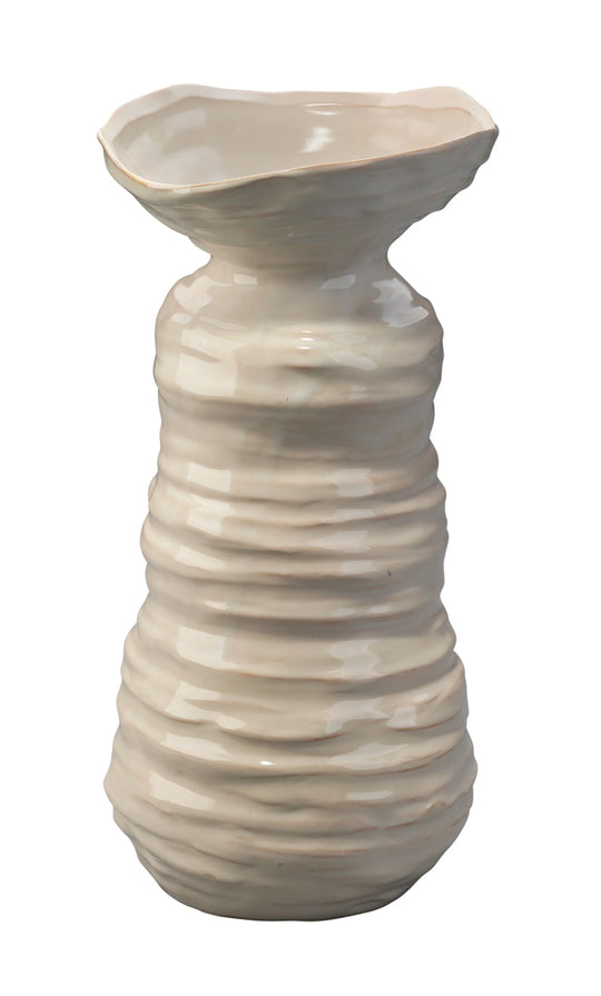 Jamie Young Marine Ceramic Decorative Vase, Large VASES, JARS, + BOTTLES