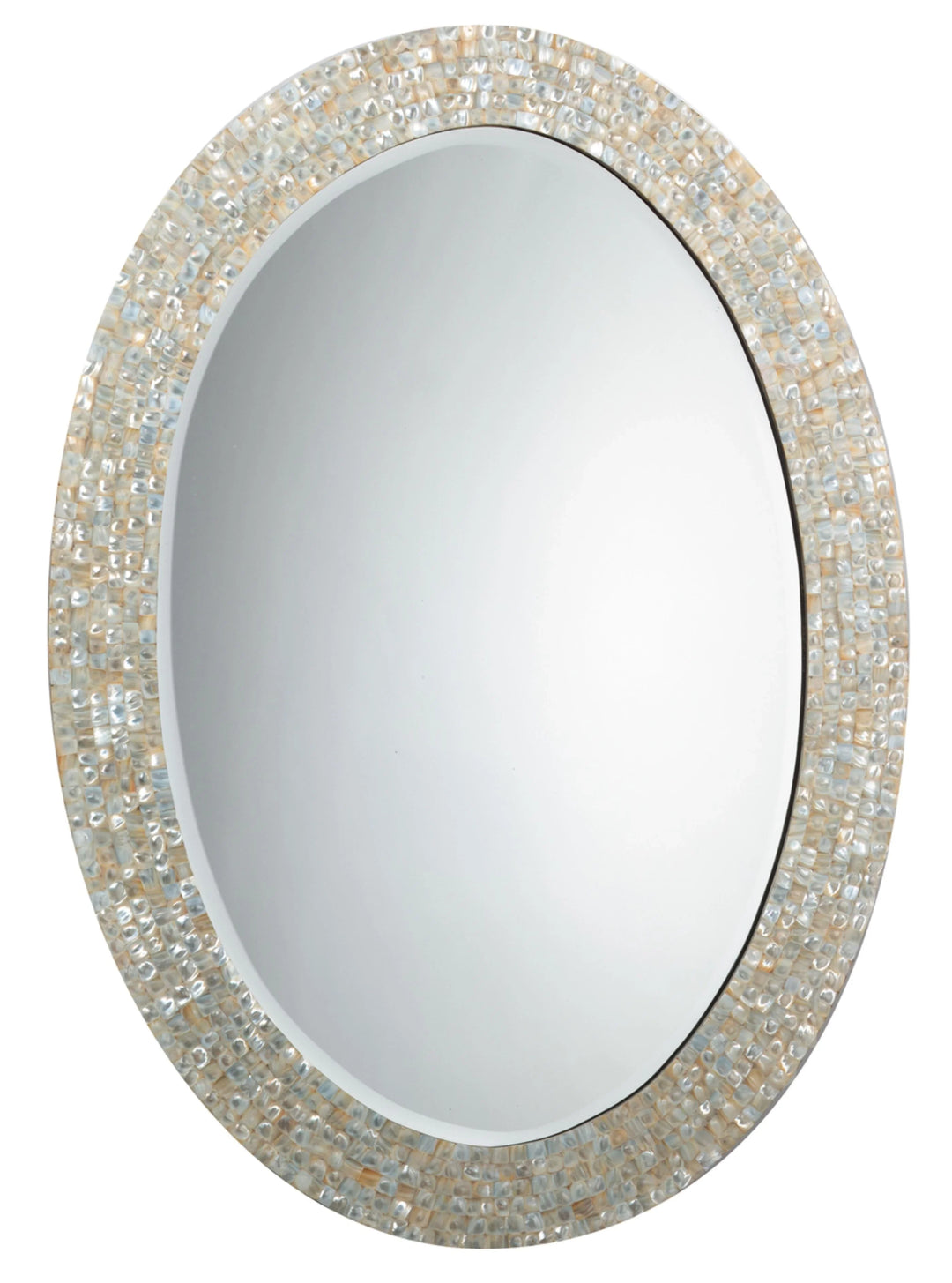Large Oval Wall Mirror - AmericanHomeFurniture