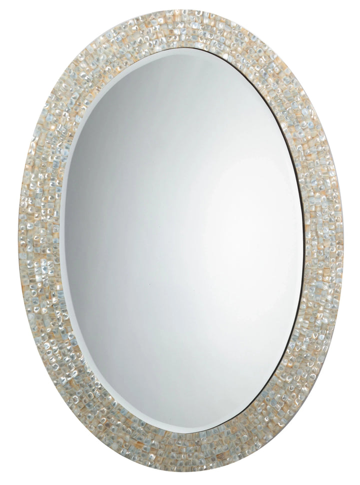 Large Oval Wall Mirror - AmericanHomeFurniture