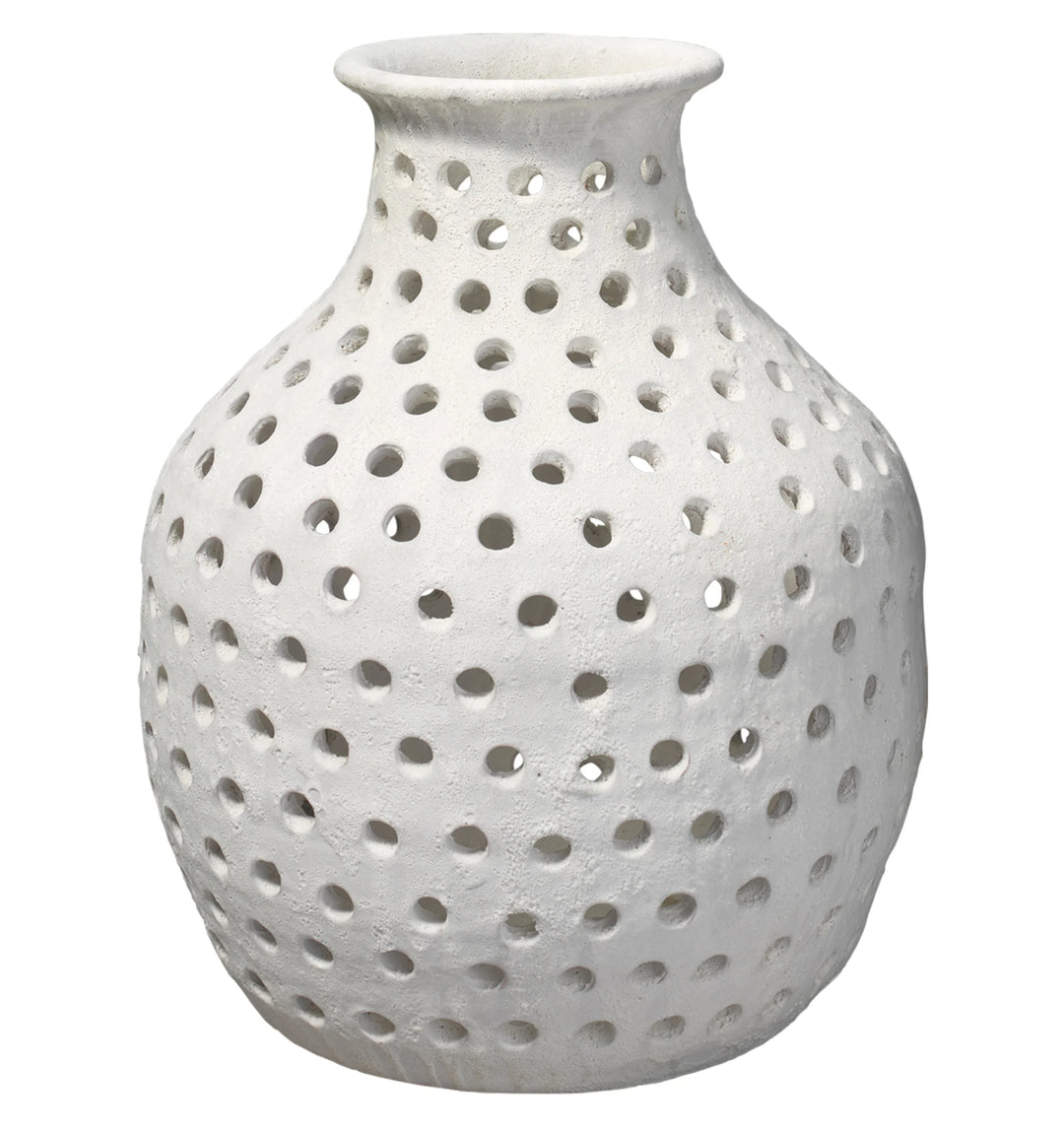 Porous Ceramic Vase, Small - AmericanHomeFurniture