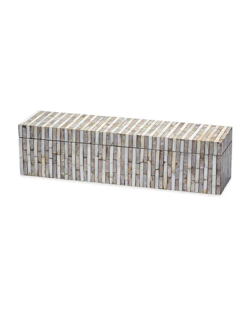 Roosevelt Mother of Pearl Decorative Box, Large