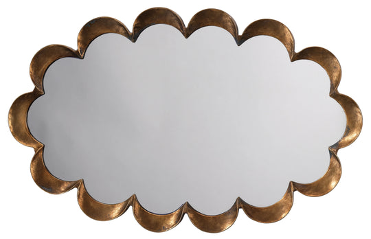 Jamie Young Scalloped Steel Wall Mirror WALL MIRRORS