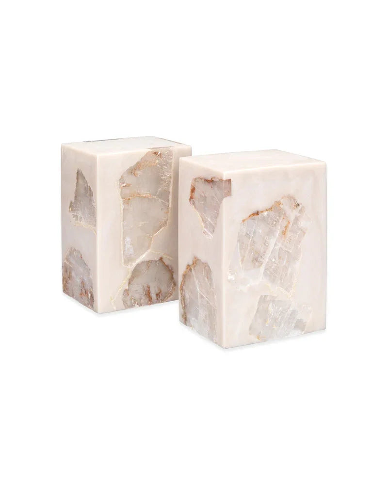 Slab Mica Bookends (Set of 2) - AmericanHomeFurniture