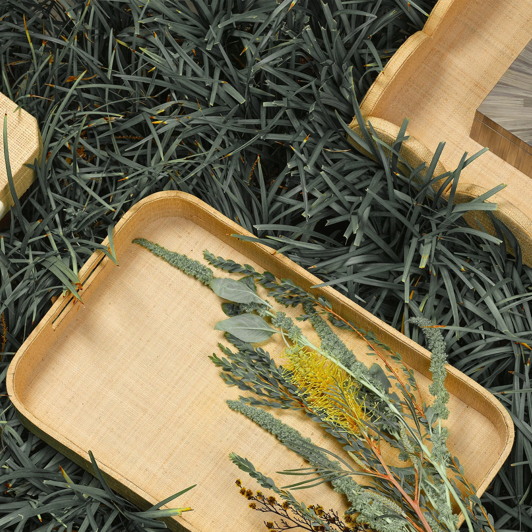 Utopia Footed Decorative Tray - AmericanHomeFurniture