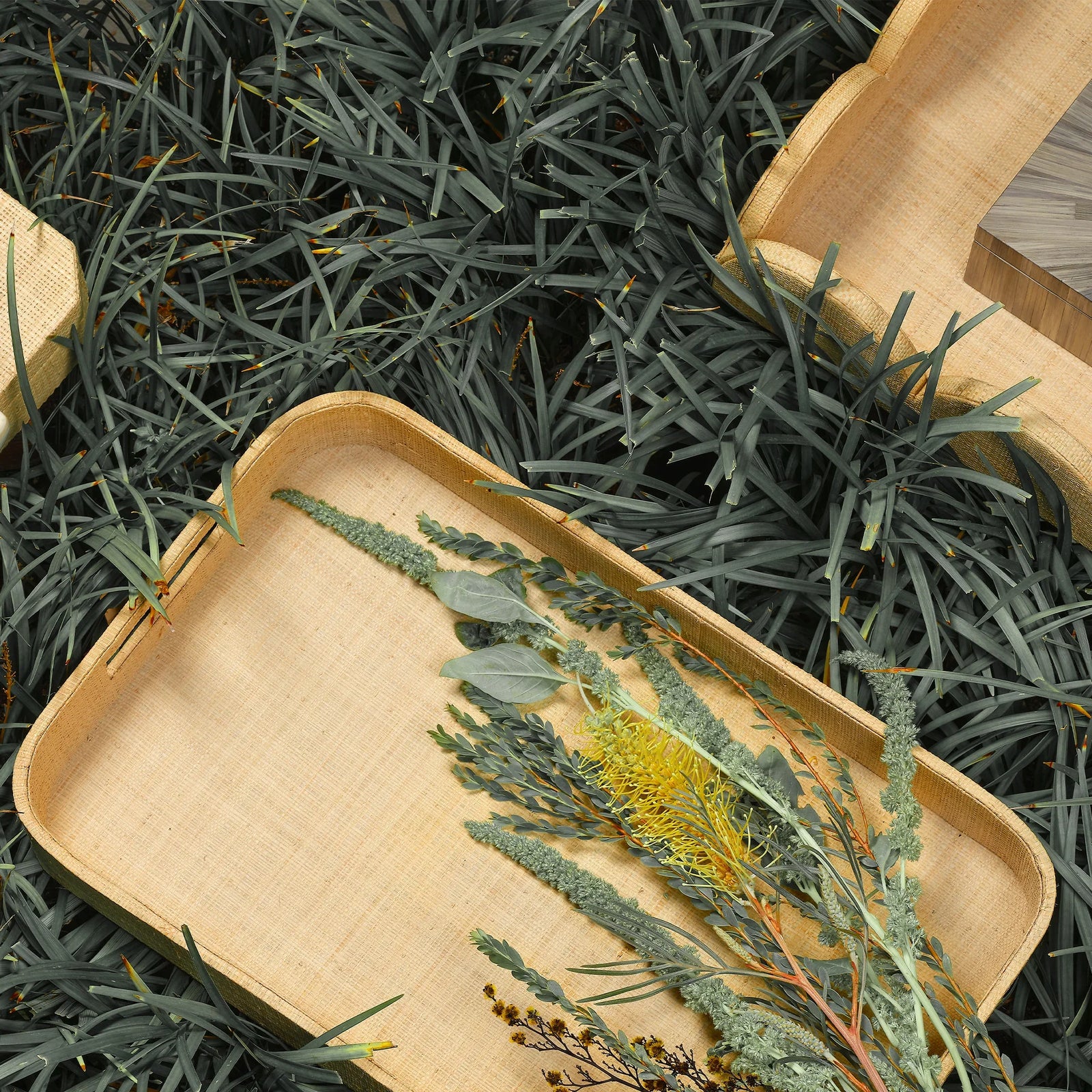 Jamie Young Utopia Footed Decorative Tray DECORATIVE TRAYS, PLATES, + BOWLS