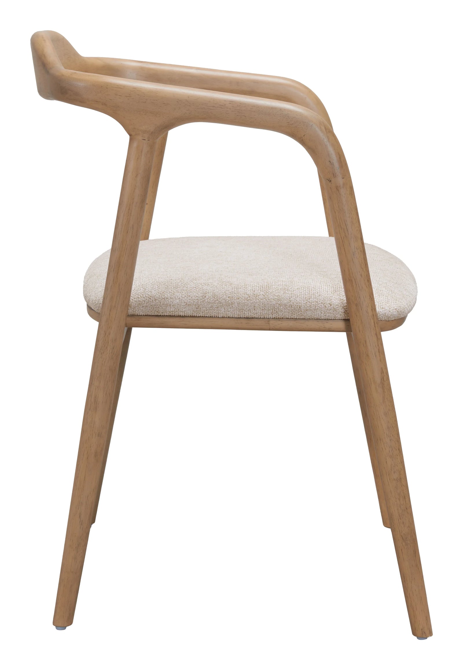 Zuo Hosoi Dining Chair Beige - Set of 2 DINING CHAIRS