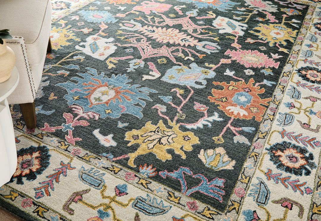 Rectangle/5' x 8'/Gray