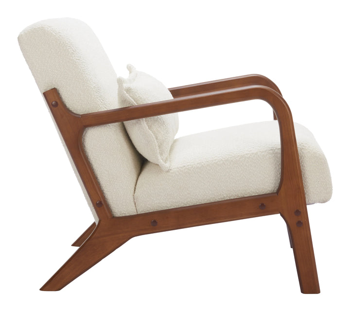 Macio Accent Chair Cream - AmericanHomeFurniture
