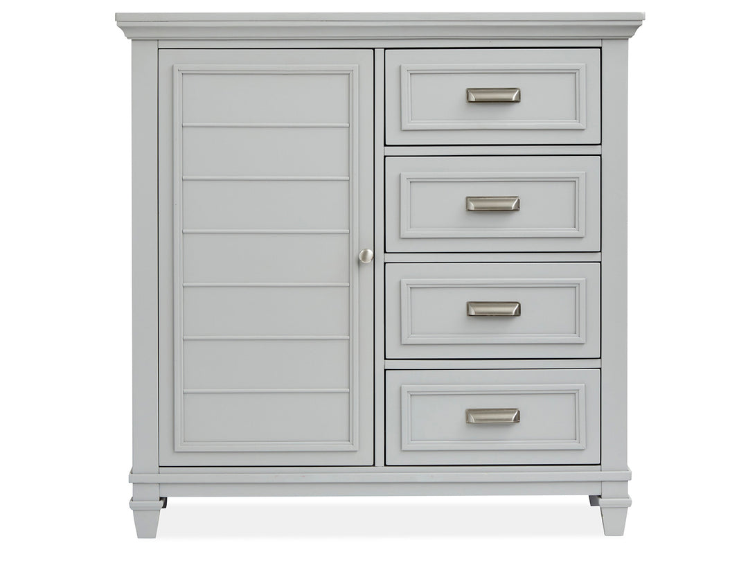 Charleston Harbor Gray Grey Door Chest - B5611-13GY
