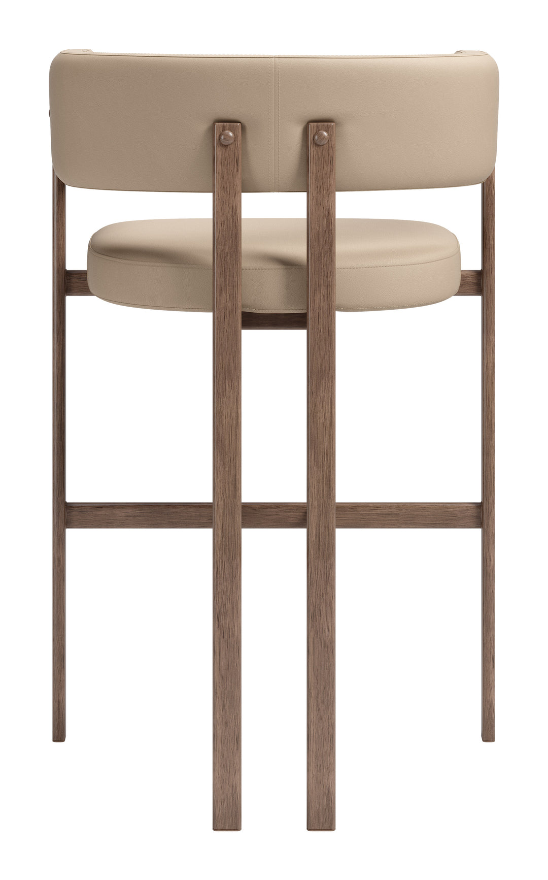 Ruge Barstool (Set of 2) Beige - 111240