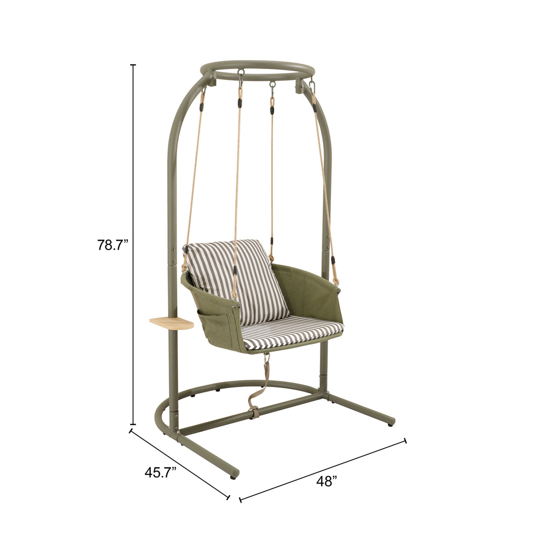 Boise Hanging Chair Green - 704313