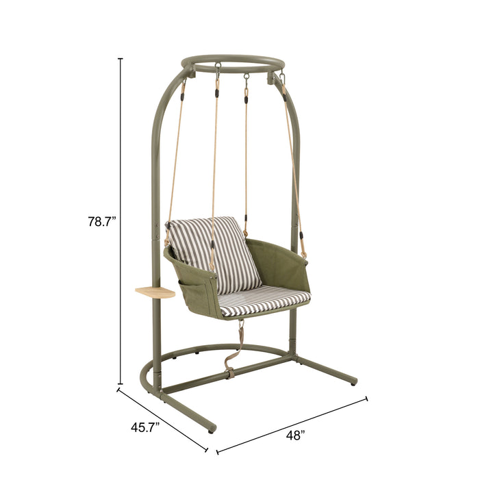 Boise Hanging Chair Green - 704313