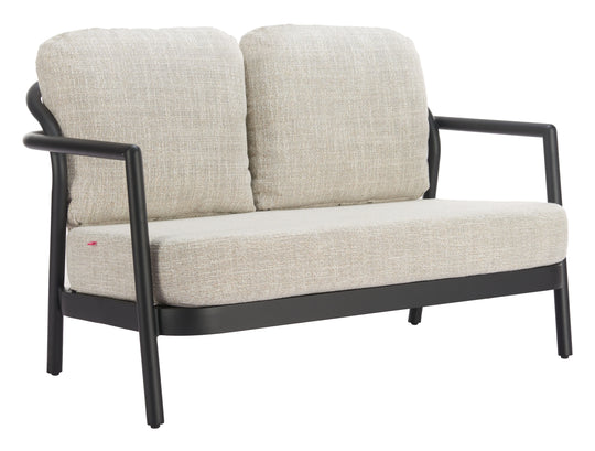 Zuo Rein Loveseat Beige OUTDOOR SOFAS + SECTIONALS