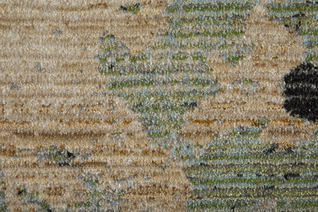 Rectangle/Green-Beige