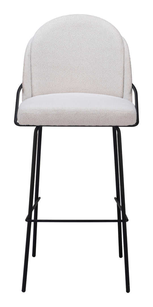 Jambi Barstool (Set of 2) Ivory - 109969