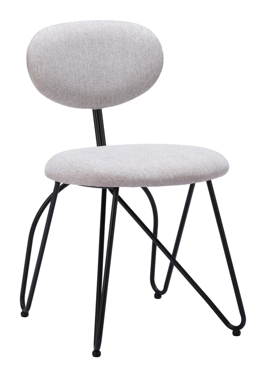 Zuo Novi Dining Chair (Set of 2) Dove Gray DINING CHAIRS