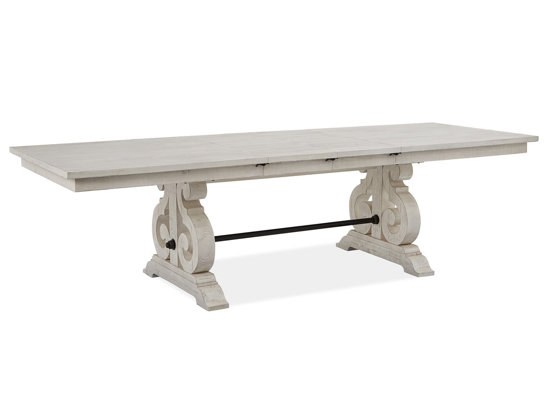 Bronwyn Alabaster Extendable Rectangular Dining Table - D4436-20
