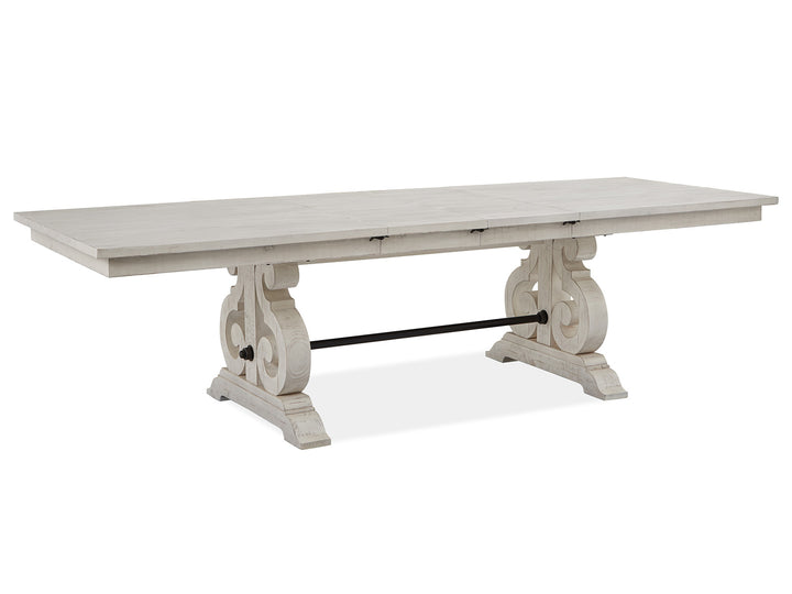 Bronwyn Alabaster Extendable Rectangular Dining Table - D4436-20