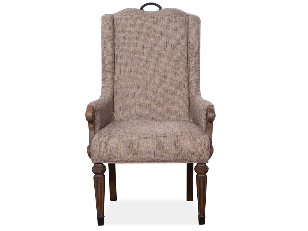 Durango Willadeene Brown Upholstered Host Chair - Set of 2 - D5133-76
