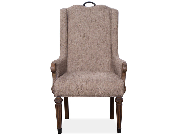 Durango Willadeene Brown Upholstered Host Chair - Set of 2 - D5133-76