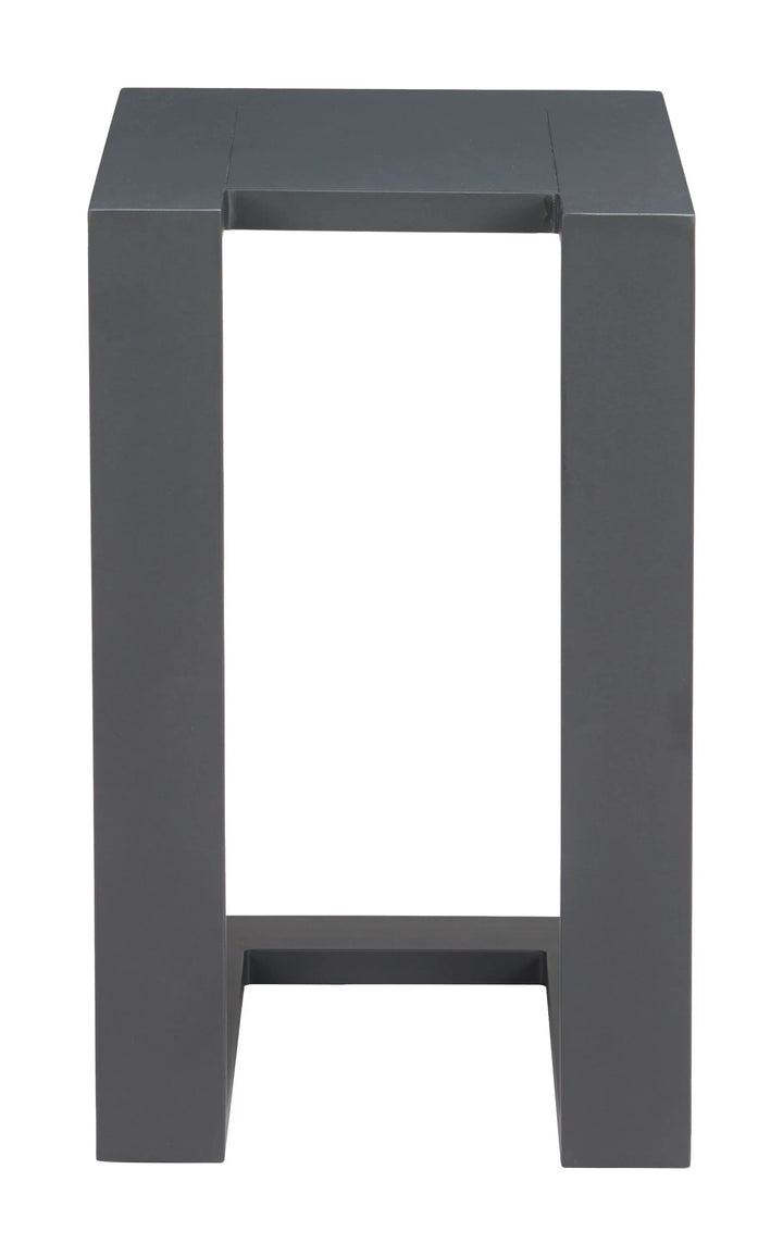 Tudi Side Table Black - AmericanHomeFurniture