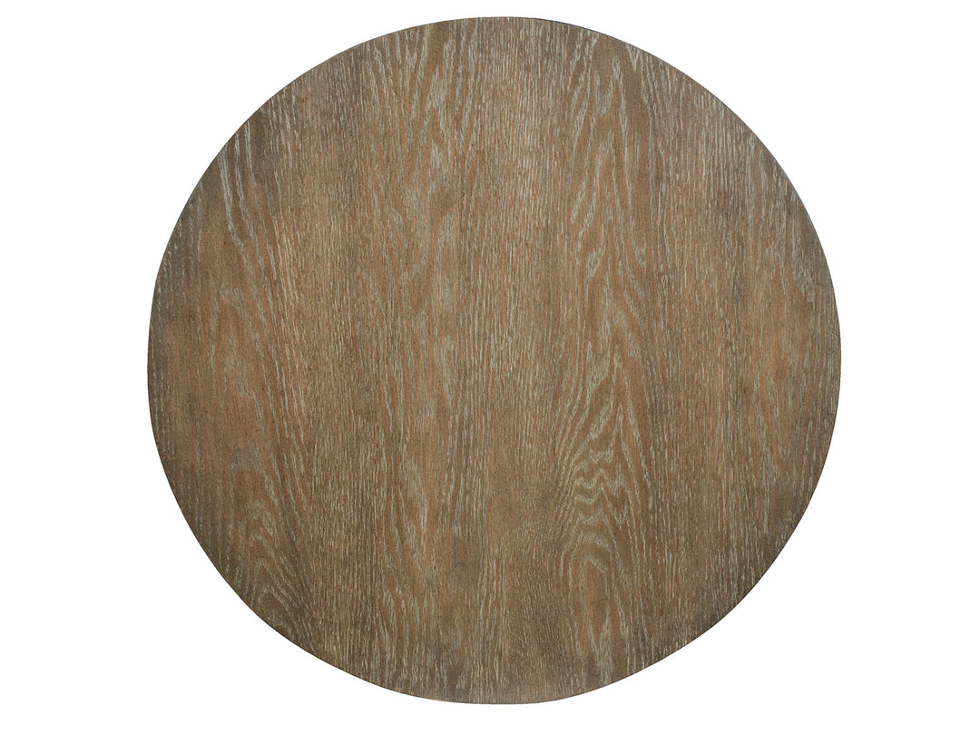 Bosley Lt. Brown Porpoise Round End Table - T5693-05