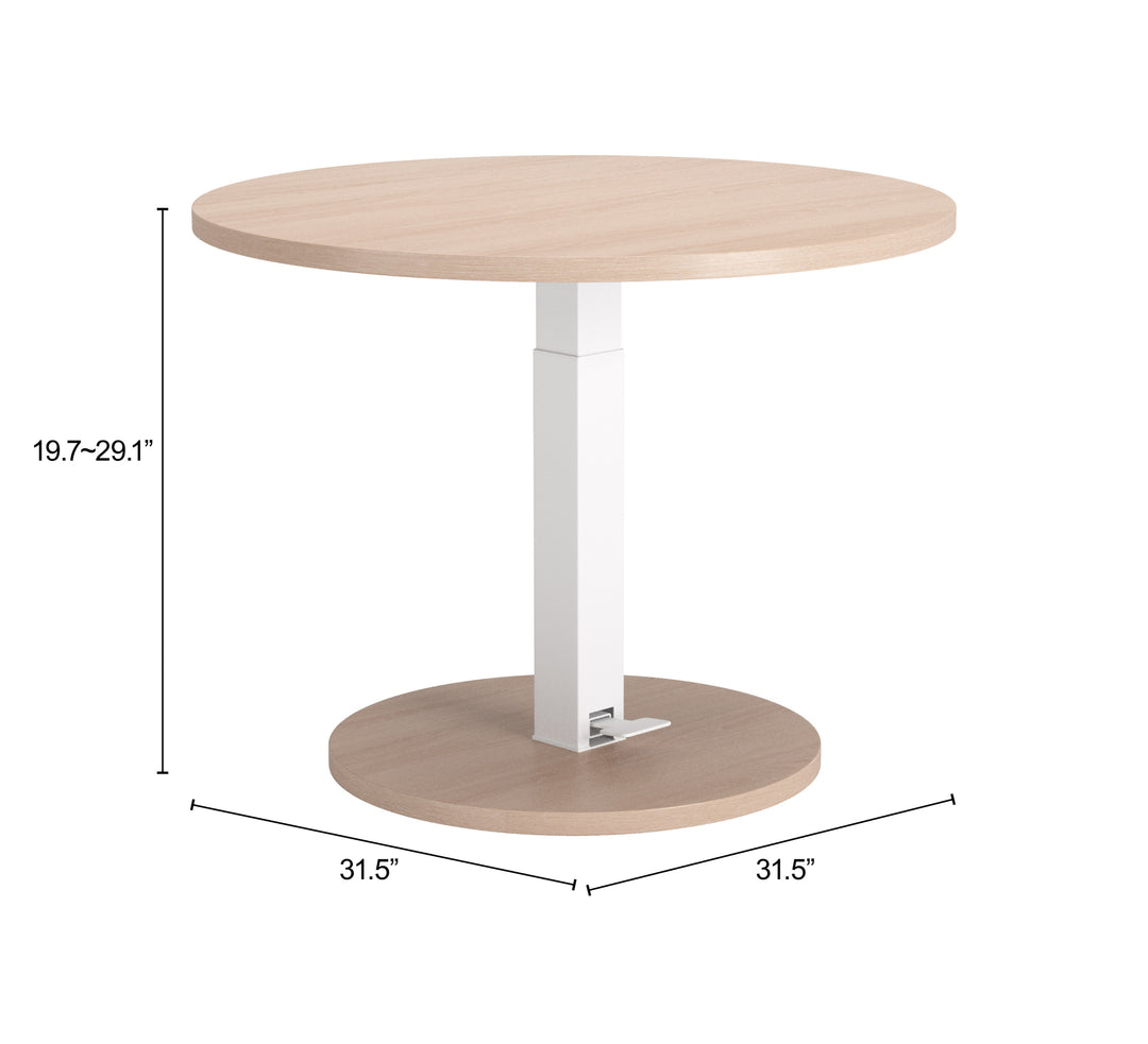 Hawley Adjustable Dining Table Natural - 111131