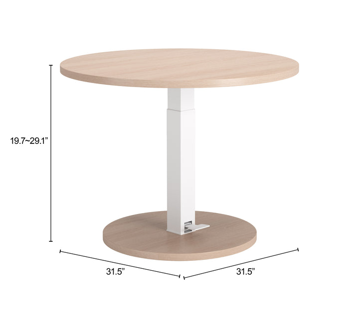 Hawley Adjustable Dining Table Natural - 111131
