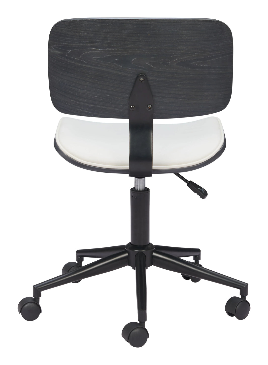 Duravel Office Chair White & Black - AmericanHomeFurniture