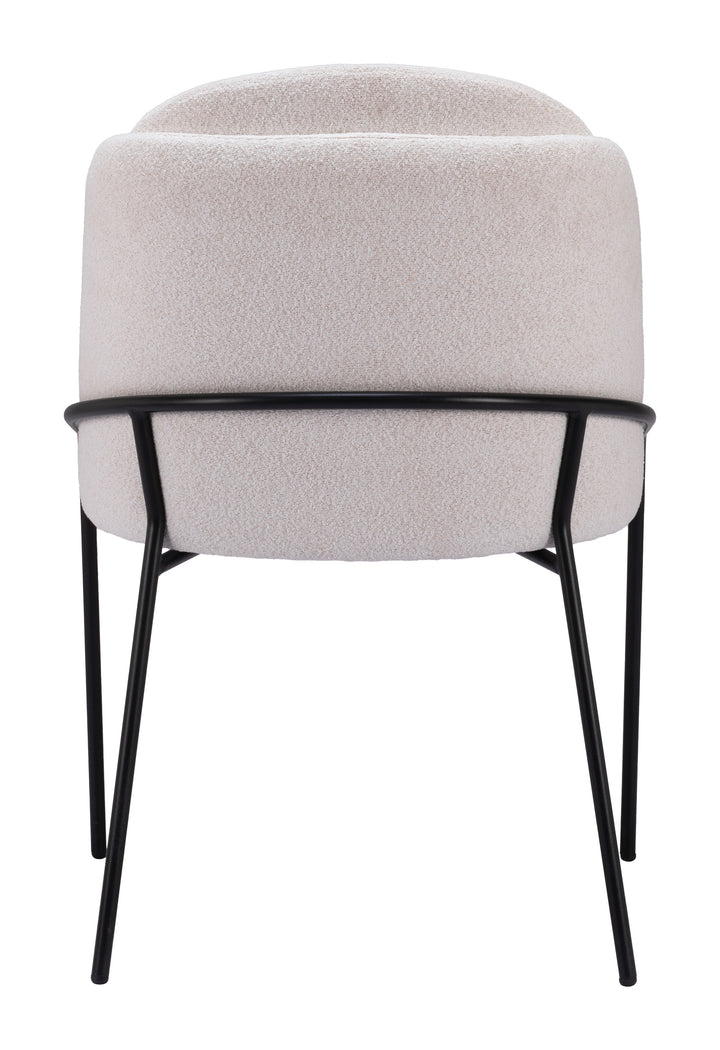 Jambi Dining Chair (Set of 2) Ivory - 109965