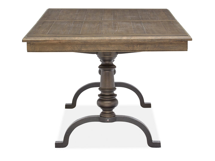 Roxbury Manor Homestead Brown Extendable Rectangular Dining Table - D5011-20