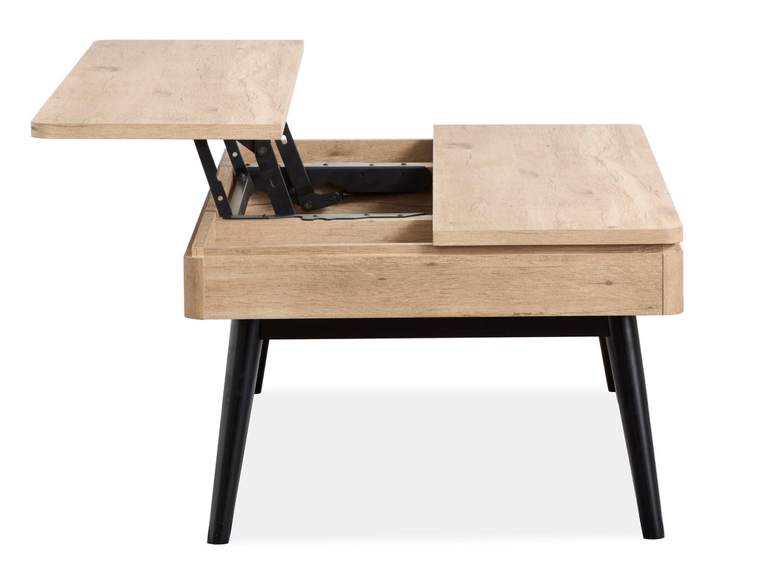 Fletcher Driftwood Lift Top Storage Cocktail Table - T5864-50