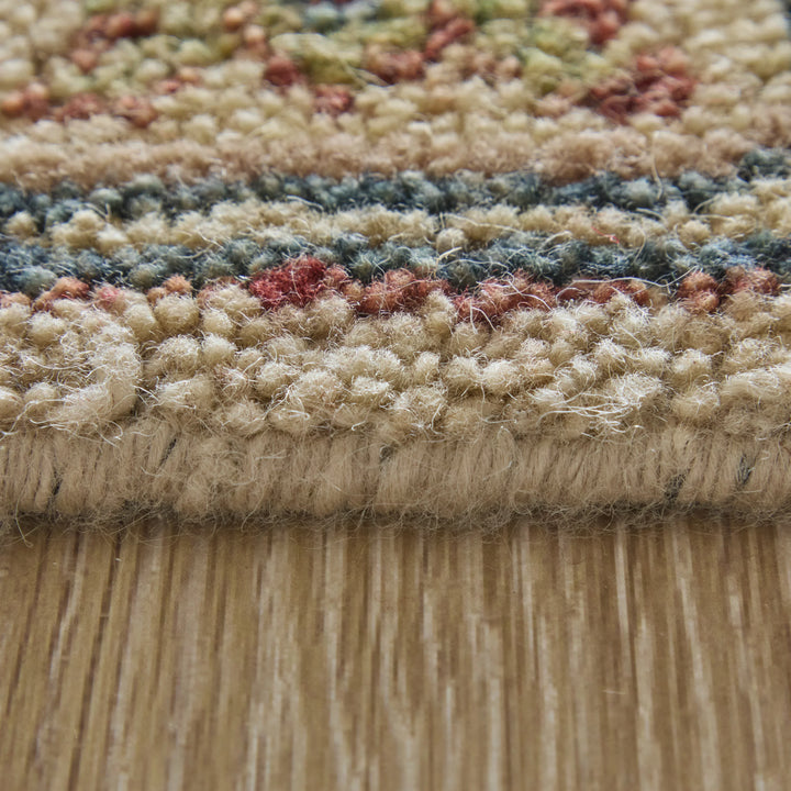 Rectangle/2' x 3'/Ivory/Navy