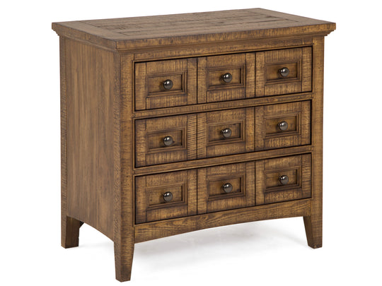 Bay Creek Toasted Nutmeg Drawer Nightstand - B4398-01
