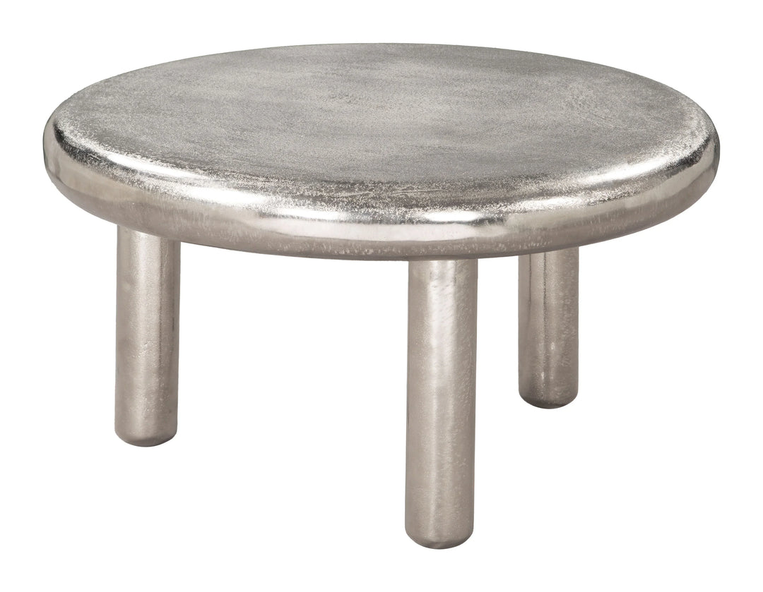 Arian Coffee Table Silver - AmericanHomeFurniture