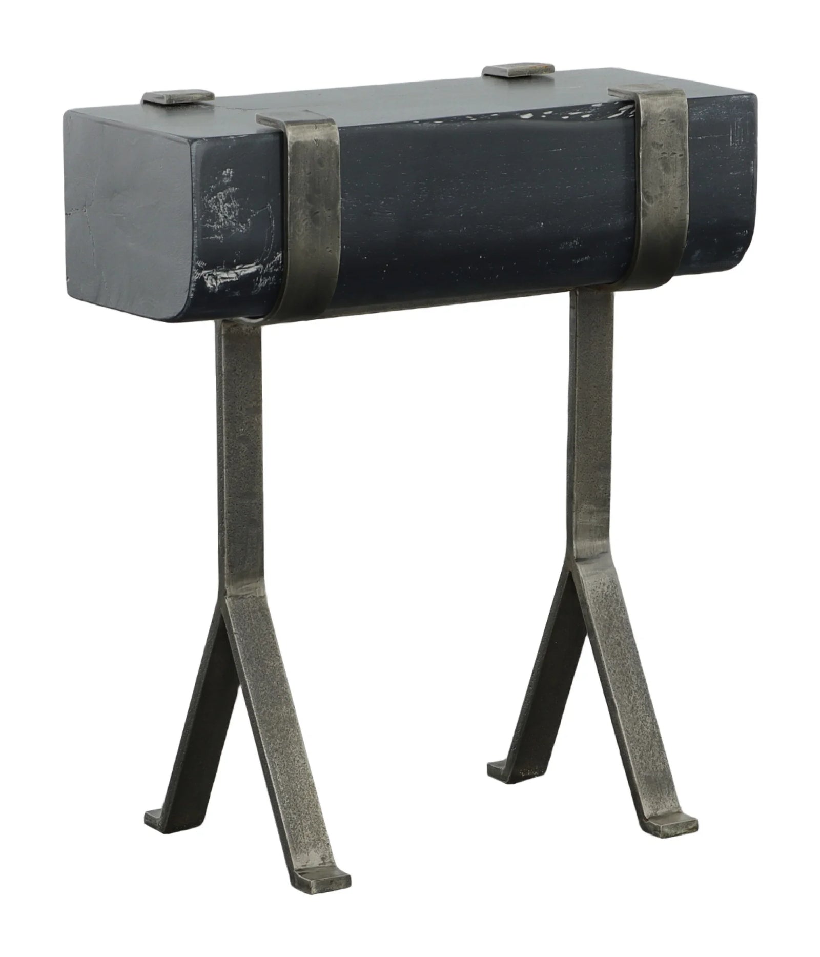 American Home Furniture Fairfield Chair Equestrian Tack Drink Table