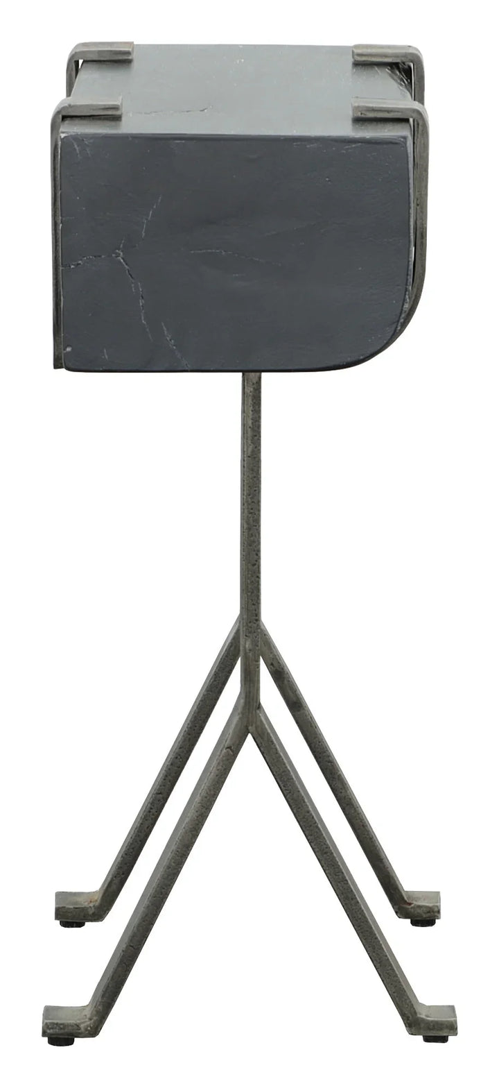 American Home Furniture Fairfield Chair Equestrian Tack Drink Table