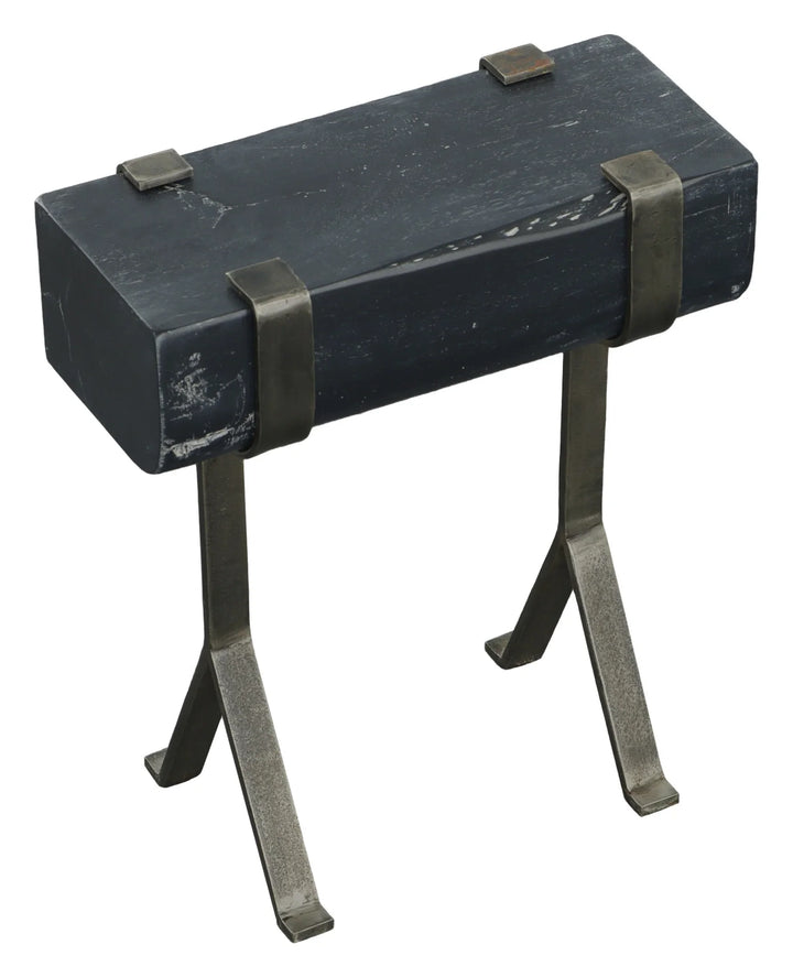 American Home Furniture Fairfield Chair Equestrian Tack Drink Table