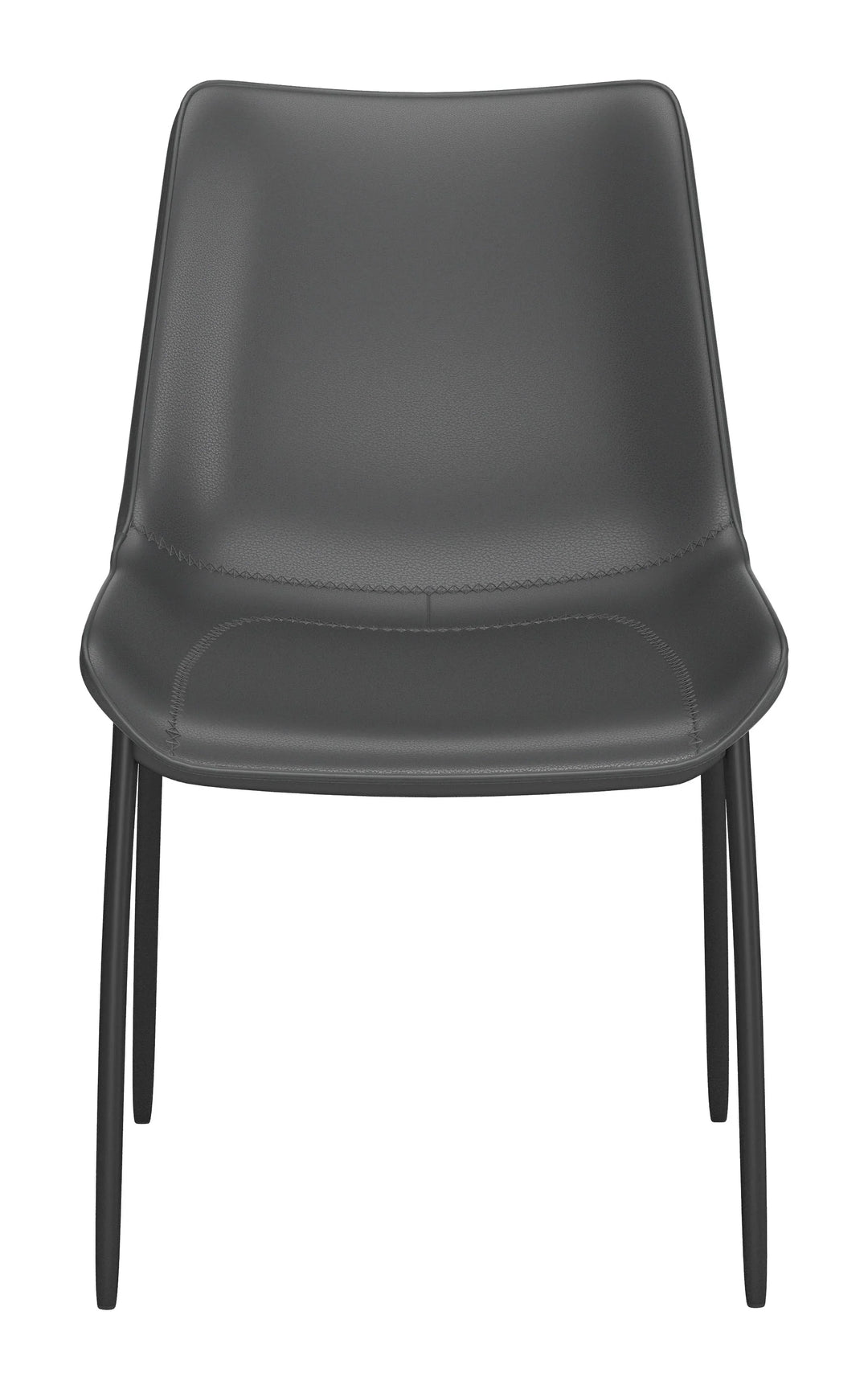 Magnus Dining Chair (Set of 2) Black - AmericanHomeFurniture