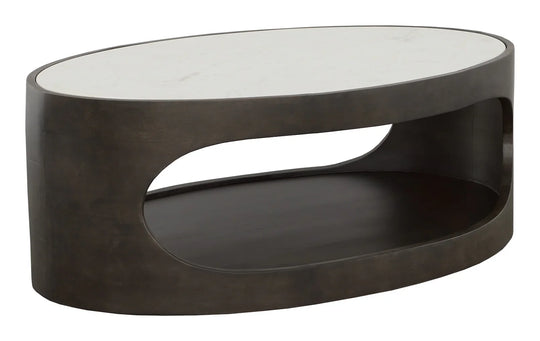 American Home Furniture Fairfield Chair Ashbury Oval Cocktail Table