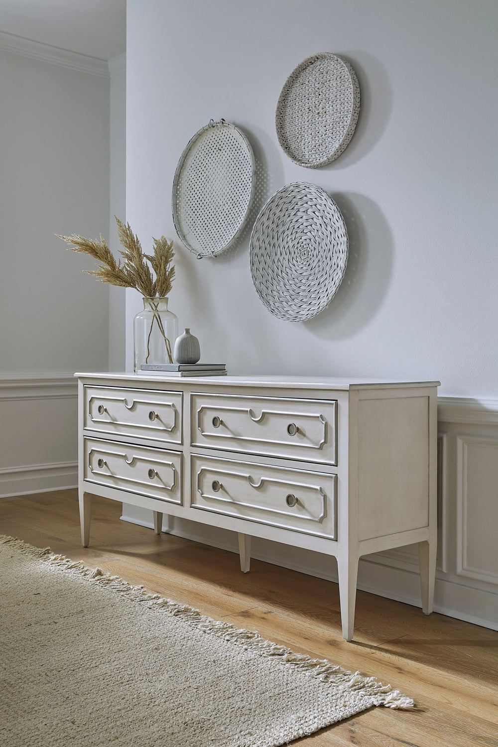 Walnut Solids and Veneers, Antique Pewter