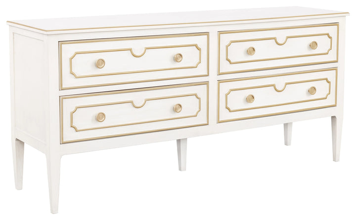 Walnut Solids and Veneers, Antique Gold