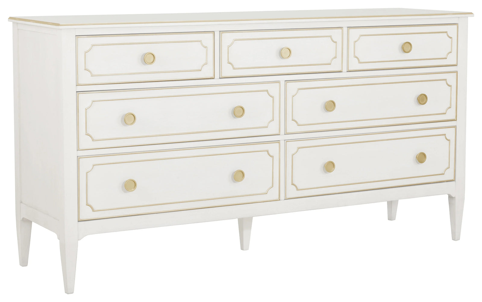 Rubberwood Solids, Antique Gold