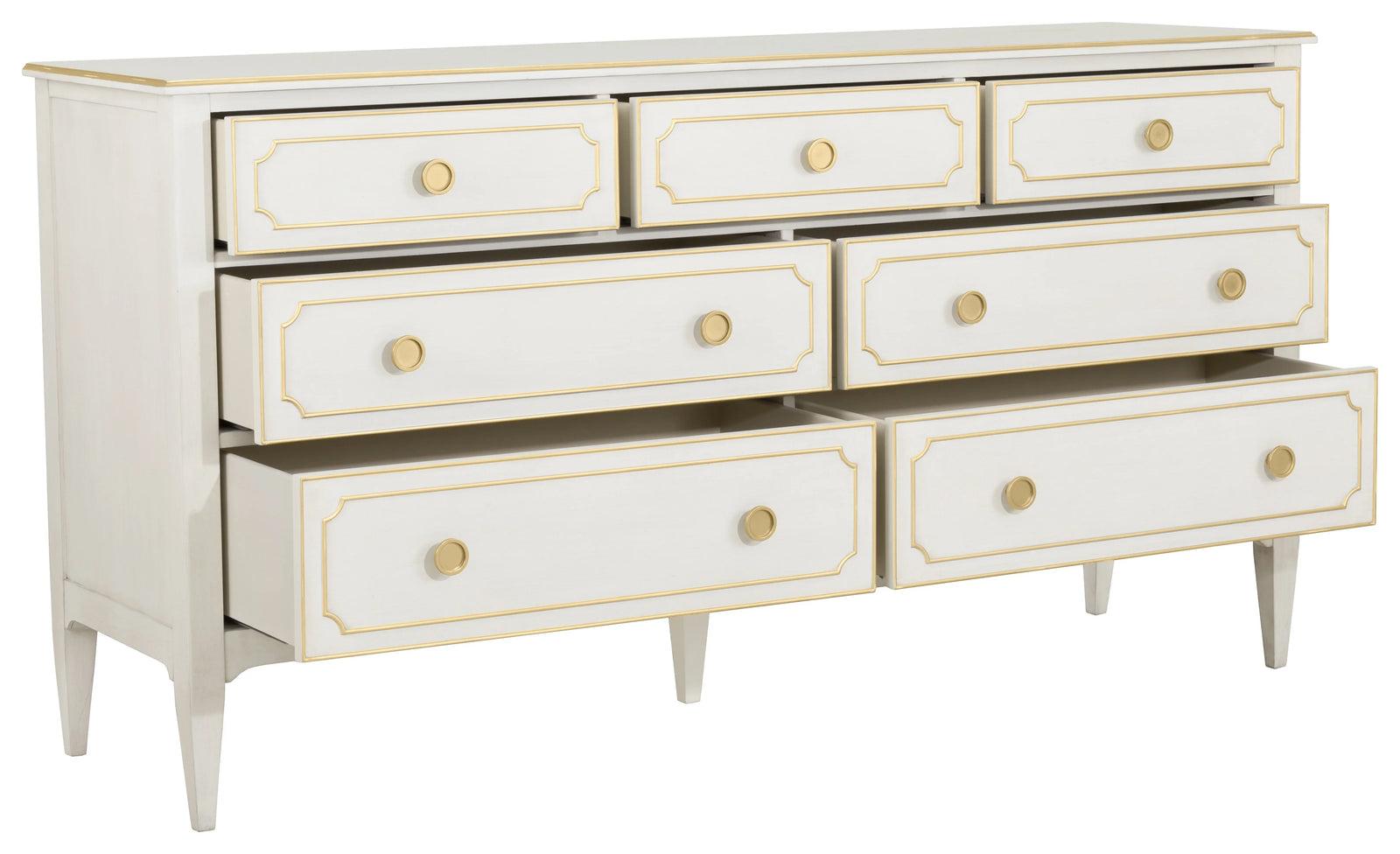 Rubberwood Solids, Antique Gold