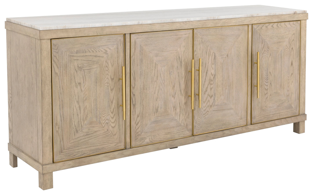 American Home Furniture Fairfield Chair Alchemy Four Door Credenza