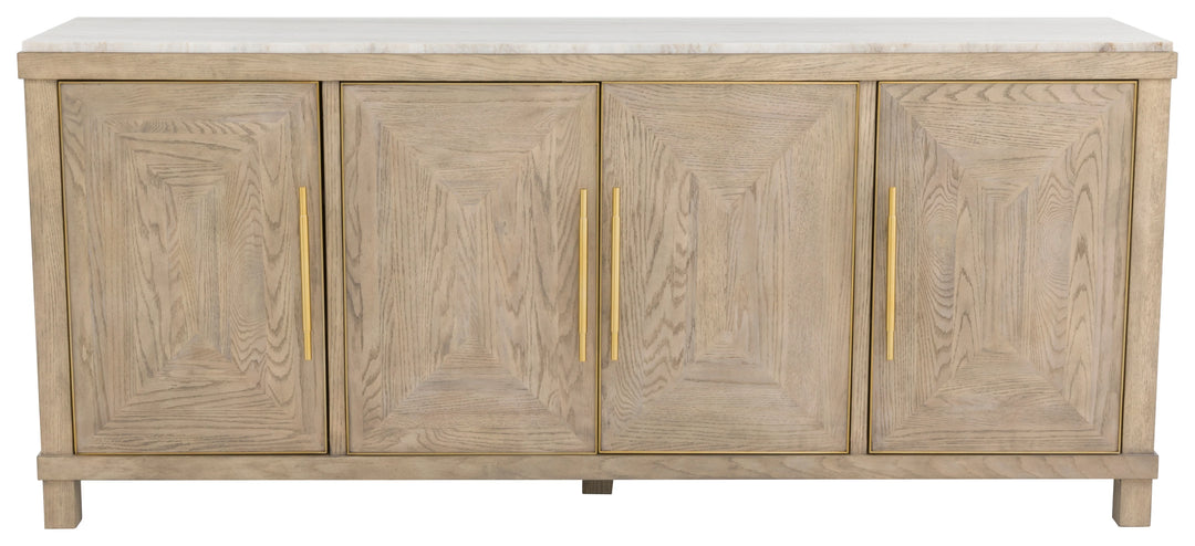 American Home Furniture Fairfield Chair Alchemy Four Door Credenza