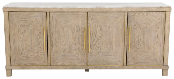 American Home Furniture Fairfield Chair Alchemy Four Door Credenza